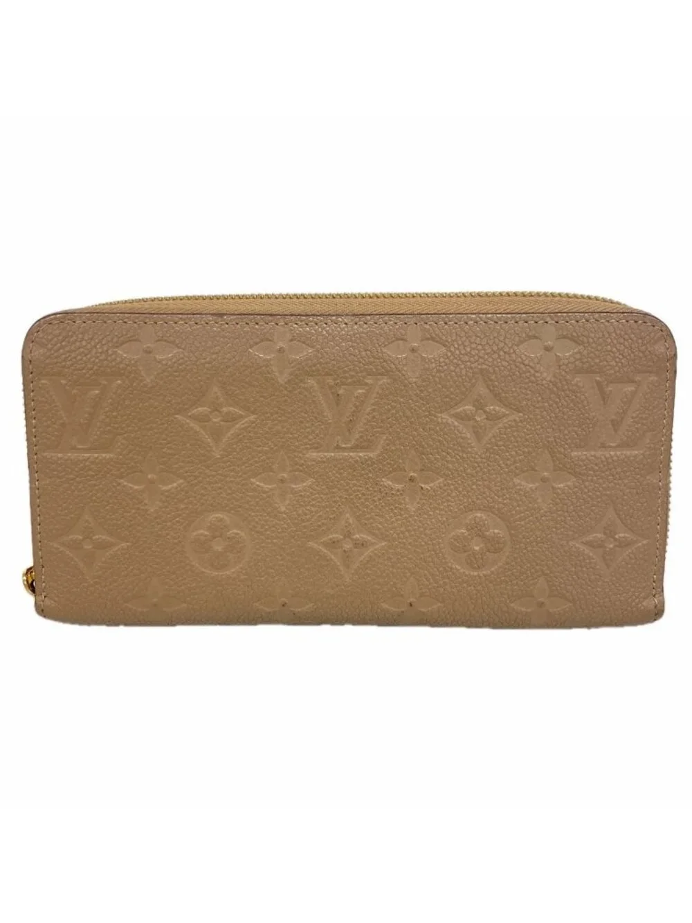 Louis Vuitton Wallet Monogram Empreinte Zippy Tourterelle